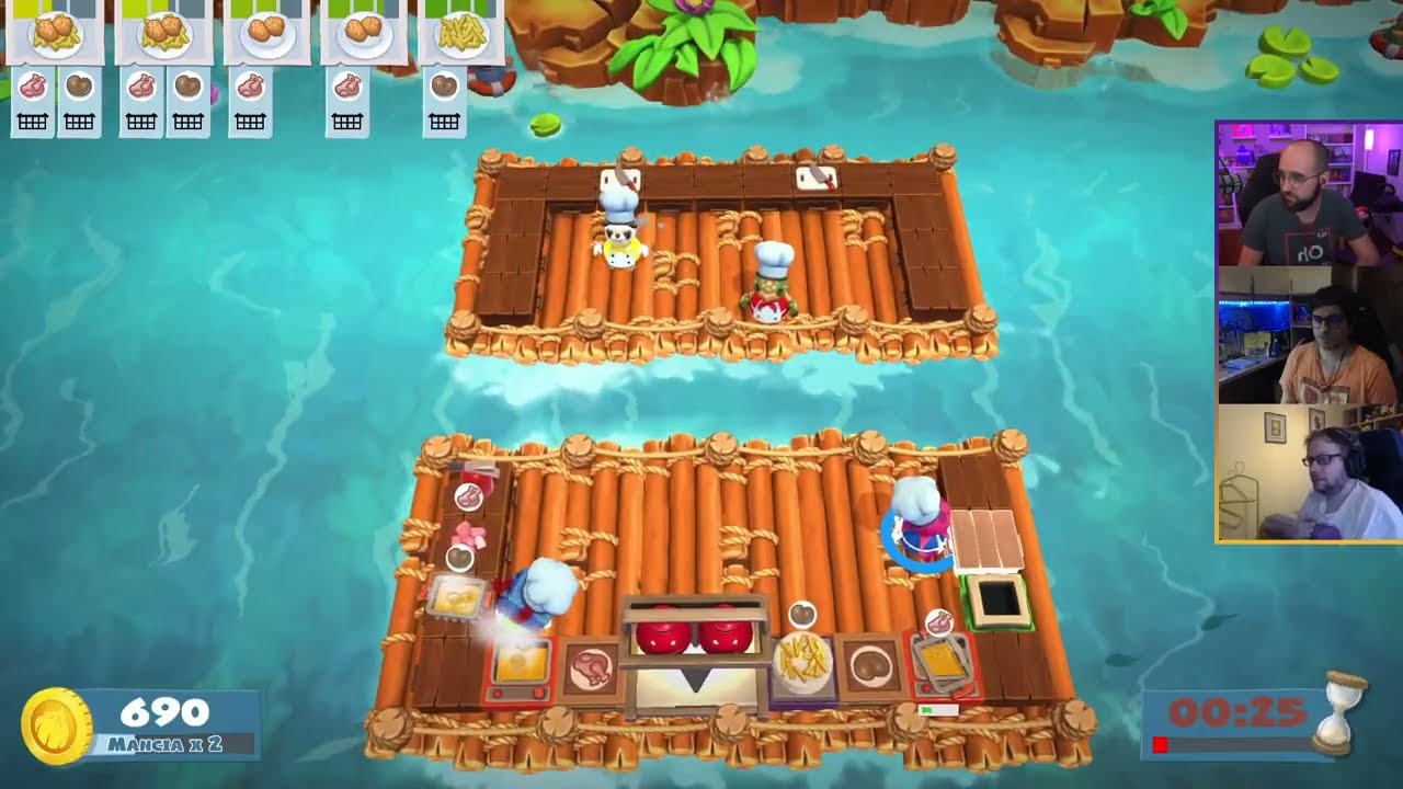 Fondendo 4 Cervelli | Overcooked! 2 [ !instant - !mangayo - !giveaway ]