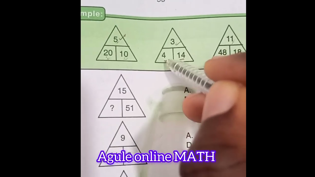Solution to Lantern Quantitative Reasoning book 6 page 13 @aguleonlinemaths170