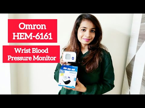 Omron blood pressure monitor wrist type (hem-6161-ap), for c...