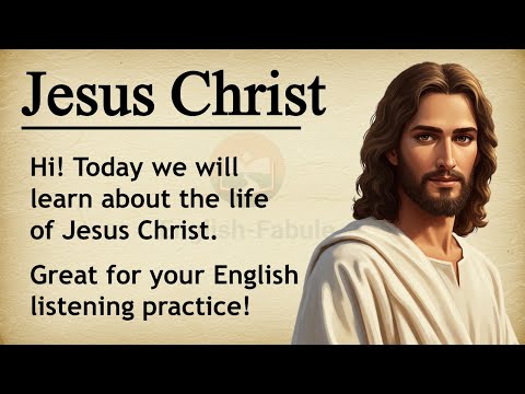 The Story of Jesus || ⛪ Learn English Through Story Level 3 || Graded Reader🎧