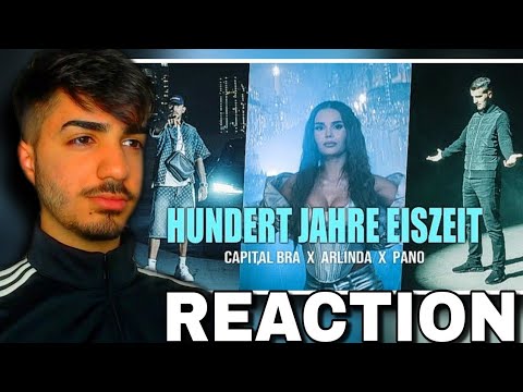 ZWEI WAREN GUT 😯 Capital Bra ft. Arlinda & Pano - Hundert Jahre Eiszeit Reaction