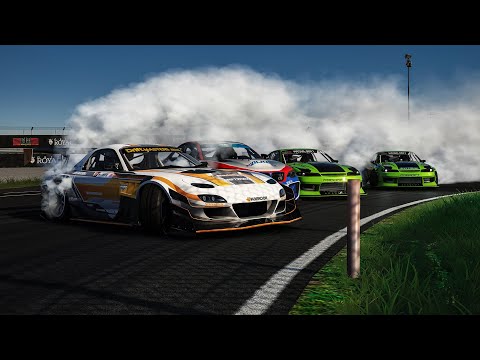CRAZY 4 Man Tandem on VDC Sturup 2022 | Assetto Corsa 4K | Ultra Graphics Mod