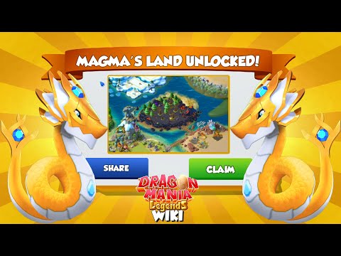 MAGMA'S LANG UNLOCKED! | Dragon Mania Legends