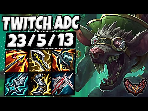 Twitch vs Aphelios [ ADC ] Lol Korea Grandmaster ✅