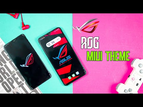 ROG Phone Official Theme For Any Xiaomi Device | Complete ROG System Ui | Miui 12 Premium Theme