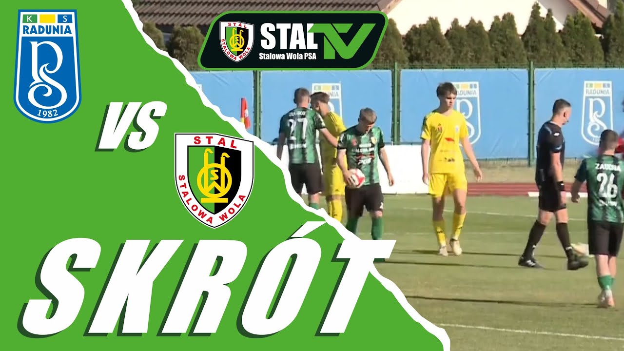 WIDEO: Radunia Stężyca - Stal Stalowa Wola 0-2 [SKRÓT MECZU]