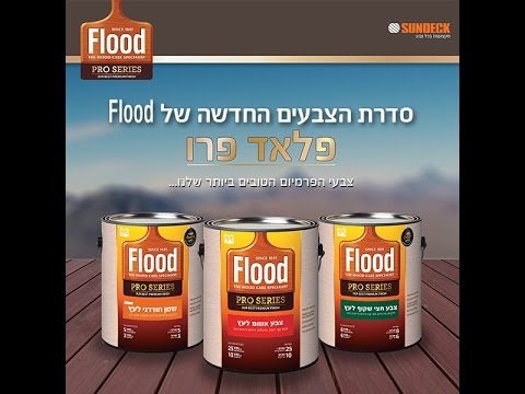 סדרת צבעי העץ פלאד פרו החדשה - מדע שמביא להצלחה! 