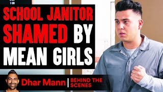 School Janitor Shamed By MEAN GIRLS ft. SSSniperWolf (Behind-The-Scenes) | Dhar Mann Studios video