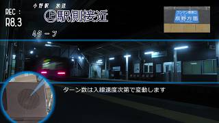 中央東線支線 小野駅遠隔放送・接近放送 | Информатор станции Оно, линии Тюо