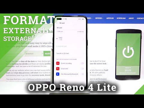 How to Format SD Card in OPPO Reno 4 Lite – Erase Memory Card Data