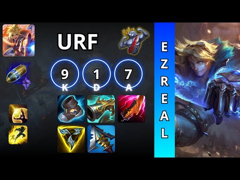 🏹 Ezreal URF Gameplay – Mystic Shot Spam Madness | League of Legends