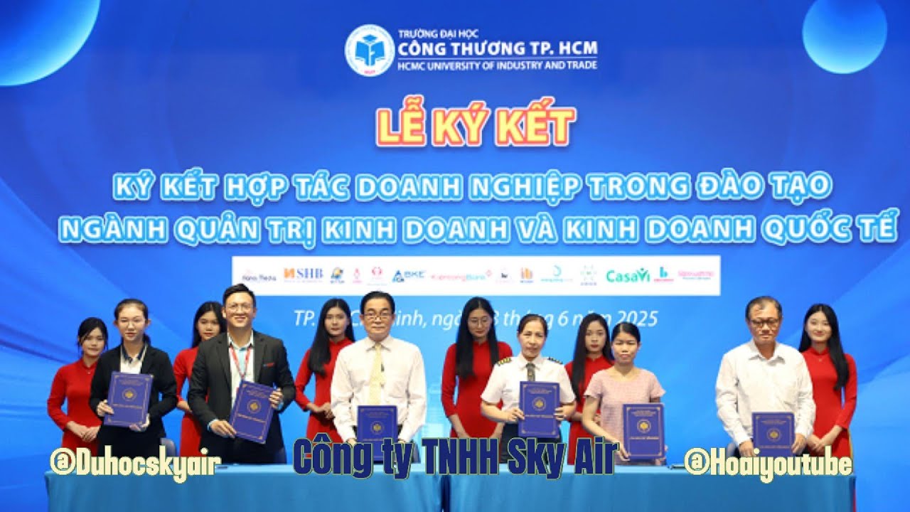 Đại học Công Thương - Khoa Quản trị Kinh Doanh Ký kết hợp tác với các Doanh nghiệp tại TP. HCM
