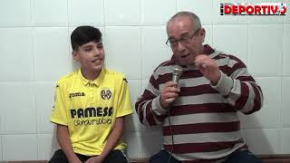 Entrevista al jugador vilero del Villarreal, Borja Pérez Martínez