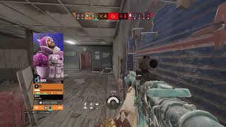 レインボーシックスシージ ランク行くぞい 因みにコントローラー壊れてます