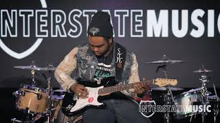 Video thumbnail for Squier Bullet Stratocaster HT Electric Guitar, Black with Laurel Fingerboard | Interstate Music by Interstate Music