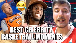 BEST CELEBRITY BASKETBALL MOMENTS! Drake, Mr. Beast and MORE!