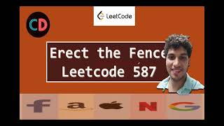 YouTube video 'Erect the Fence | Leetcode 587 | Live coding session 🔥🔥🔥'