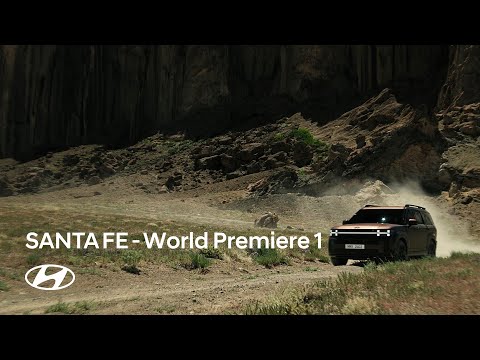 Introducing the all-new 2024 Hyundai Santa Fe