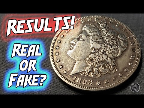 REAL or FAKE 1893-S Morgan Silver Dollar RESULTS!