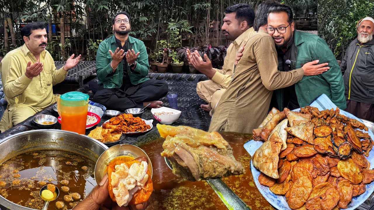 পাকিস্তানের বাসার ইফতারী & পেহেলোয়ানের ইফতারী & Khalid Desi Murgh Chanay Bong Paye 🇵🇰