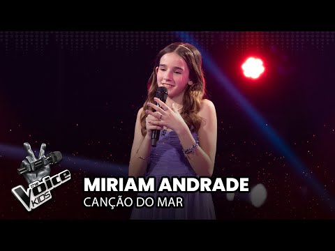 Miriam Andrade - "Canção do Mar" | Provas Cegas | The Voice Kids Portugal 2024