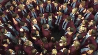 John Paul College Year 12 School War Cry 2016