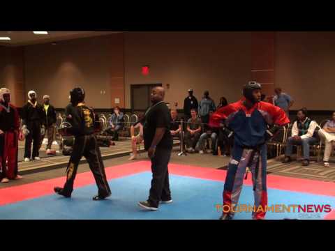 Team KTOC vs Team PAJ Men's Team Fighting Round 1 at North American International Karate Championshi