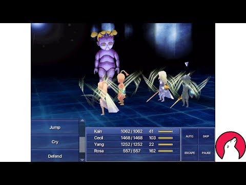 Final Fantasy IV iOS - Battle 19 - Calibranca - No Random Encounters - Maxed Gear/Augments