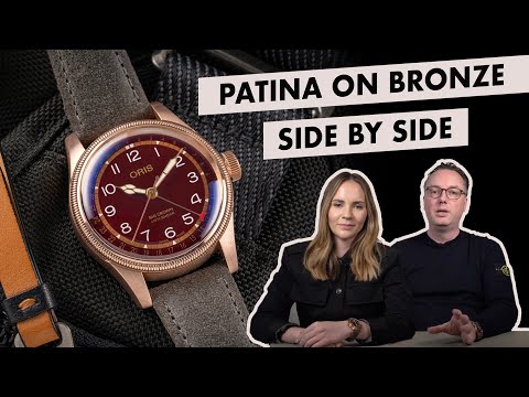 Patina on Bronze Watches: a side-by-side comparison