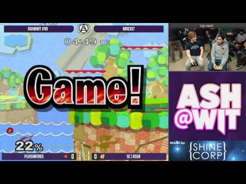 Pleasantries (Samus) vs SC | Aqua (Fox) - ASH@WIT #99 Melee Bracket