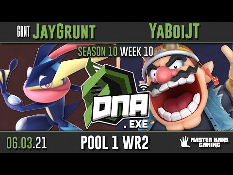DNA.EXE S10:W10 - GRNT | JayGrunt (Greninja) vs YaBoiJT (Wario) - Pool 1 WR2