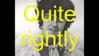 Mellow Yellow Single Version] By Donovan With Lyrics