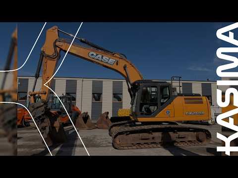 Case CX250D, экскаваторы
