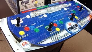 EA Sports Madden Football Arcade Coin Operated Cabinet Overview - 2005 Release