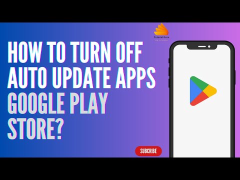 How to Turn Off Auto Update Apps on Play Store | Disable Auto Update Apps