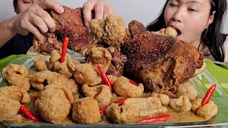 Chicharon Crispy Pata Monggo na may gata