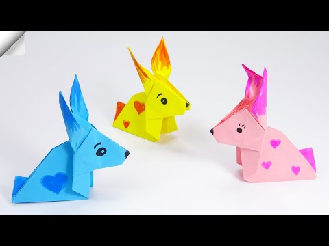Easter Craft Ideas Paper RABBIT Paper Crafts