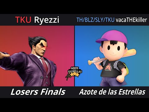 Azote de las Estrellas 10 - Losers Final - Ryezzi (Kazuya) vs vacaTHEkiller (Ness)