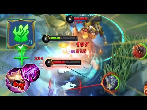 Balmond with jungle emblem+tank build be like...