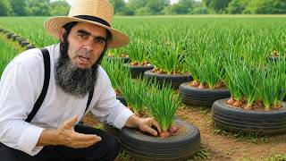 Old Tire? Don’t Toss It—Grow Huge Onions Instead!
