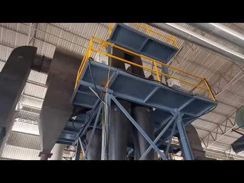 IRRA Electrostatic Cyclone for 20L kCal/h Thermic fluid heater [Pollution control device]