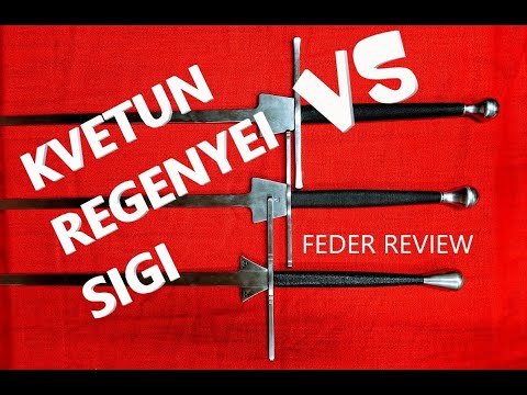 HEMA Feder Sword Review: Regenyei VS Kvetun VS Sigi: Part 1