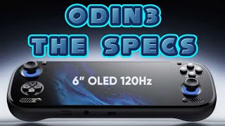 Odin 3 - The Specs
