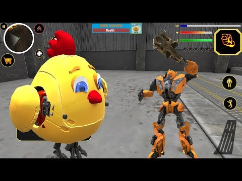 Robot City Battle | Naxeex | Chicken BOSS android gameplay HD