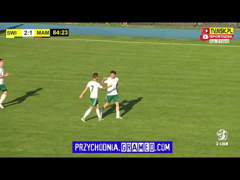 tv.nsk.pl [Szymon Kuźma 85] MKS Świt Nowy Dwór Maz. - GKS Mamry Giżycko 3:1 (1:0) 2022-06-01 g.17:00