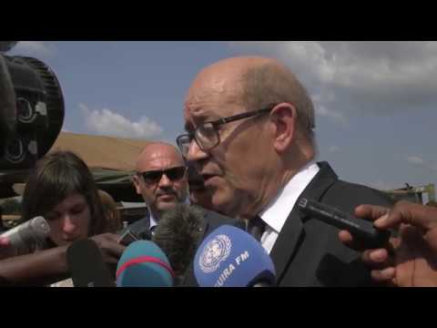 Visite du ministre français de la défense