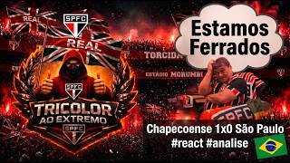 CHAPECOENSE 1x0 SÃO PAULO  REACT E ANÁLISE PÓS JOGO