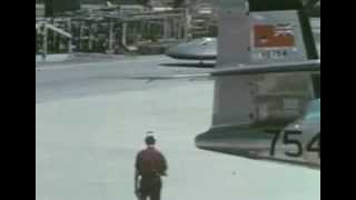 Avrocar flying saucer testing in Avro Canada