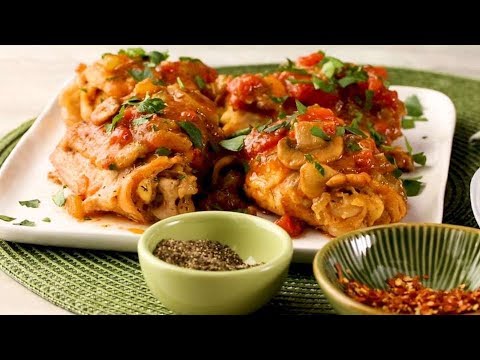 Poulet chasseur, cuit au multicuiseur