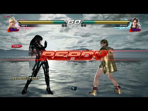 39 Lili Rochefort vs Julia - Tekken 7 ( Uchiha x24 ) Gameplay PC